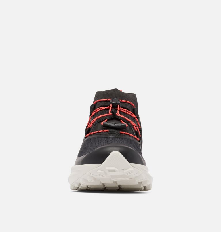 Thumbnail: Women's Facet 75 Alpha Outdry Lightweight Waterproof Hiking Shoes, Color: Black, Red Coral, image 7