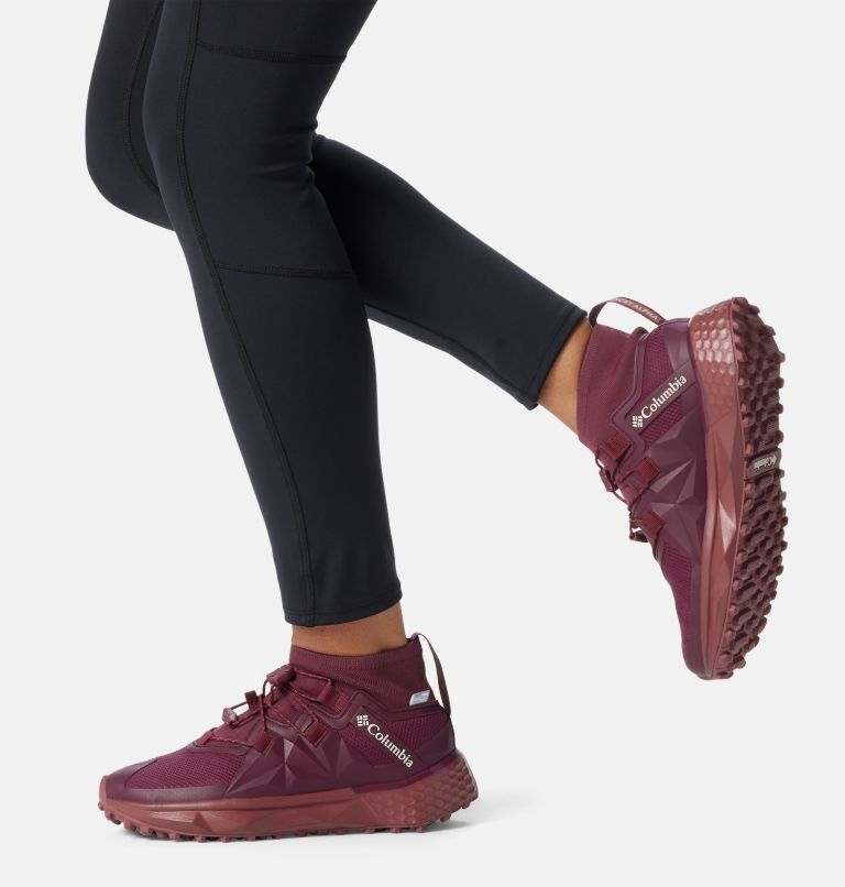 Women's Facet 75 Alpha Outdry Lightweight Waterproof Hiking Shoes, Color: Deep Madeira, Beetroot, image 10
