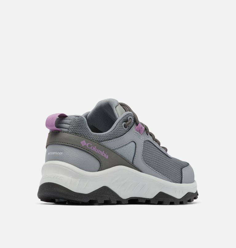 Women's Trailstorm Ascend Waterproof  Hiking Shoes, Color: Ti Grey Steel, Dark Lavender, image 9