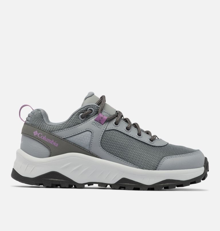 Thumbnail: Women's Trailstorm Ascend Waterproof  Hiking Shoes, Color: Ti Grey Steel, Dark Lavender, image 1