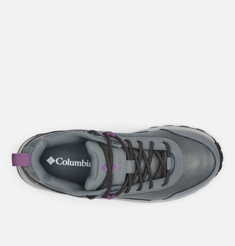 Thumbnail: Women's Trailstorm Ascend Waterproof  Hiking Shoes, Color: Ti Grey Steel, Dark Lavender, image 3
