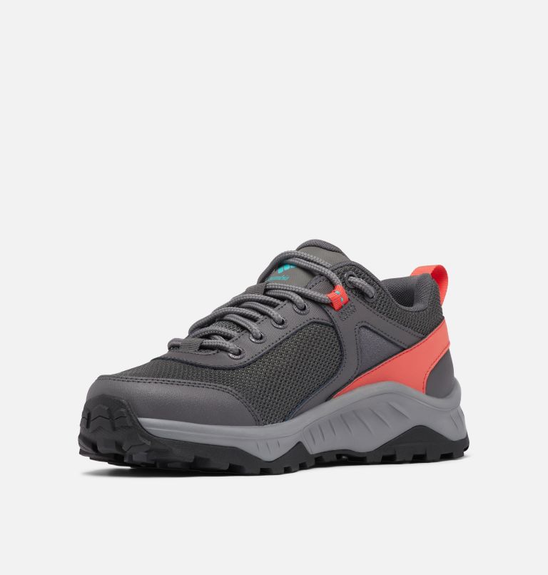 Zapatillas de senderismo impermeables Trailstorm Ascend para mujer, Color: Dark Grey, Red Coral , image 7