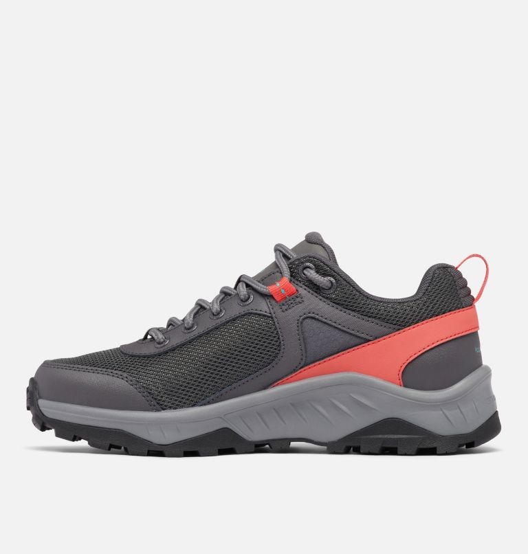 Zapatillas de senderismo impermeables Trailstorm Ascend para mujer, Color: Dark Grey, Red Coral , image 6