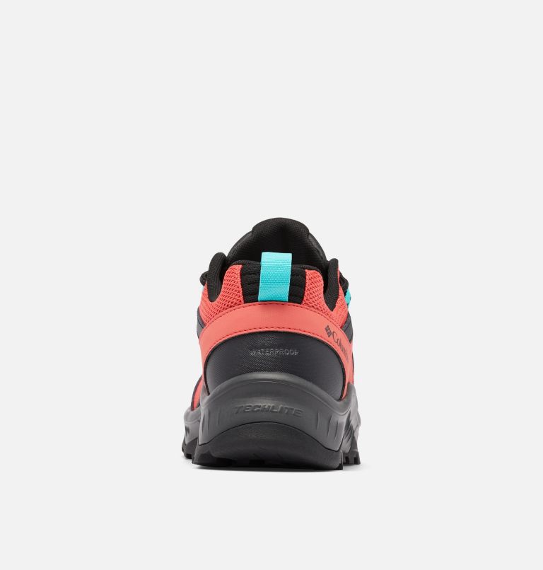 TRAILSTORM ASCEND WP | 633 | 10, Color: Red Coral, Bright Aqua, image 8