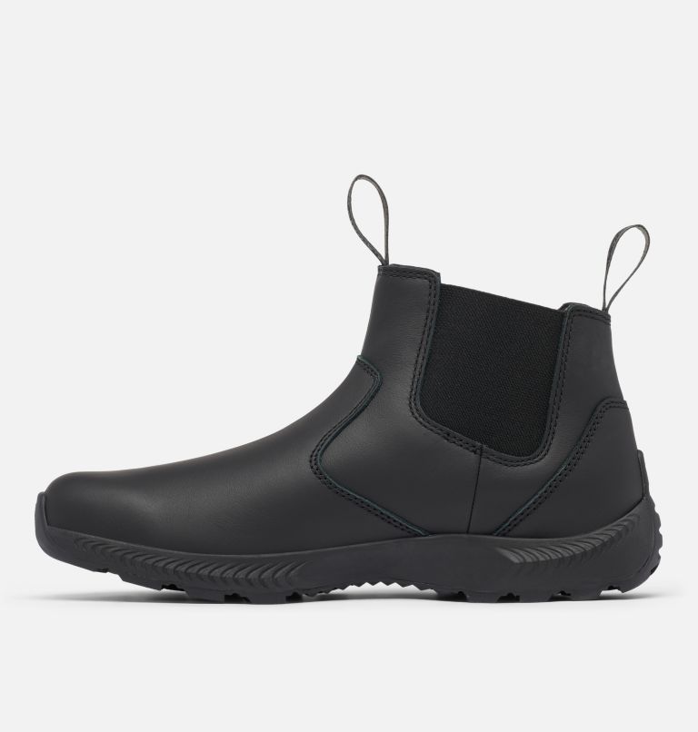 Mens black discount boots slip on