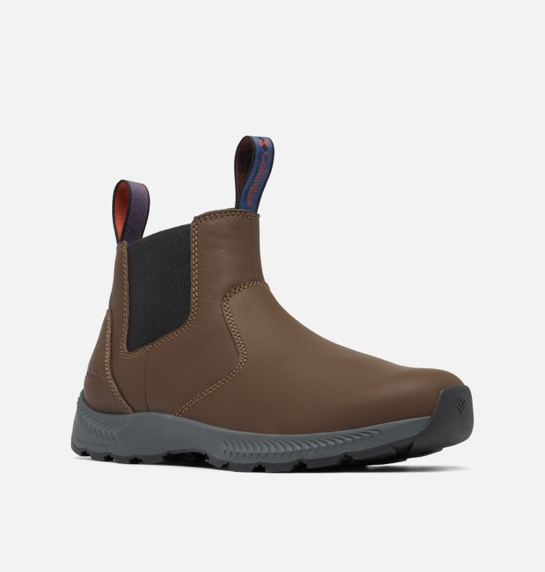 Thumbnail: Men's Landroamer Scout Waterproof Chelsea Boots, Color: Espresso II, Warp Red, image 2