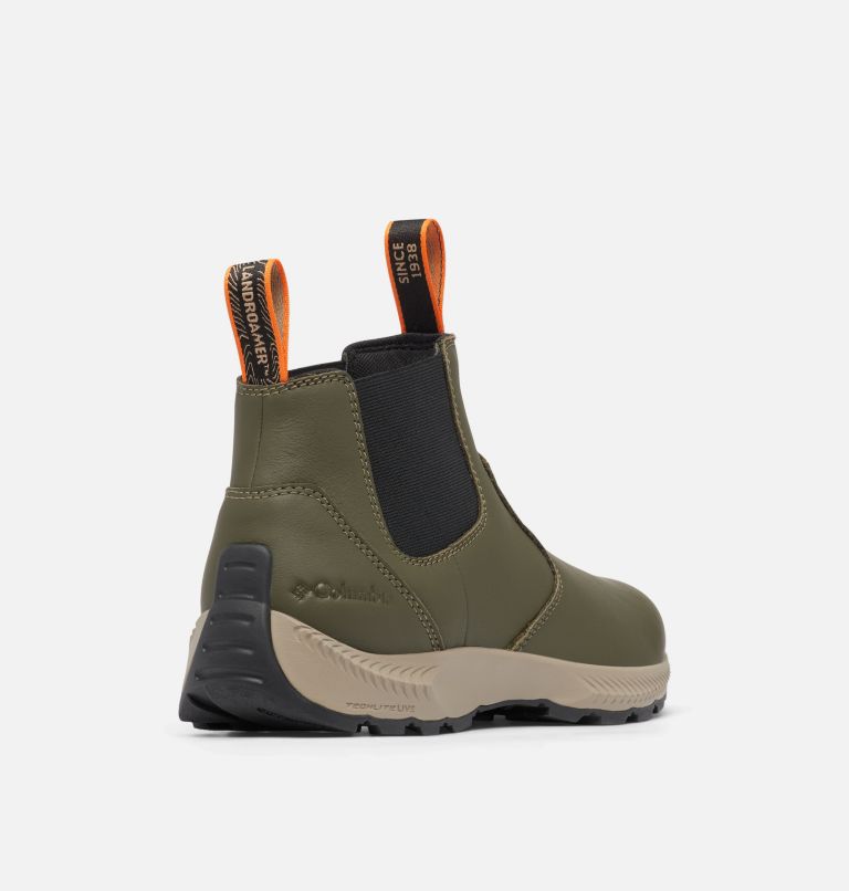 Men's Landroamer Scout Boot, Color: Peatmoss, Bright Orange, image 9