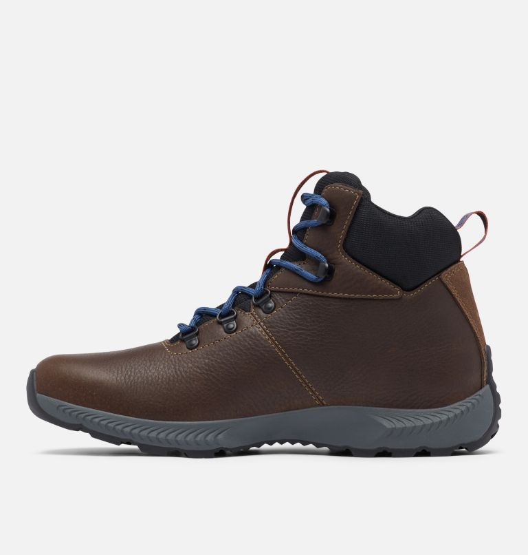 Thumbnail: Men's Landroamer Explorer Waterproof Outdoor Boots, Color: Espresso II, Warp Red, image 5