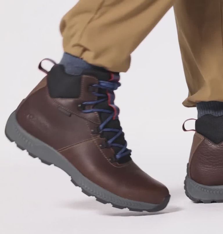 Men's Landroamer Explorer Waterproof Boot, Color: Espresso II, Warp Red