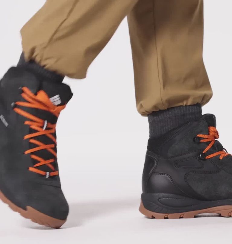 Botte Newton Ridge BC pour hommes, Color: Black, Bright Orange
