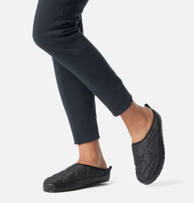 Thumbnail: Women's Omni-Heat Lazy Bend Camper Shoe, Color: Black, Graphite, image 10