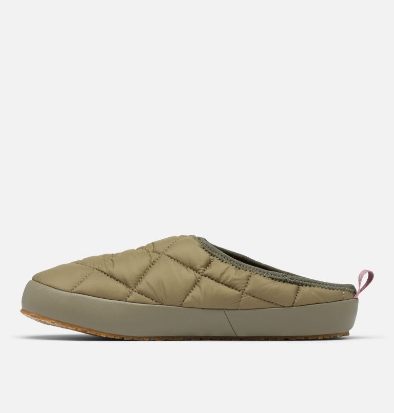 Women's Omni-Heat Lazy Bend Camper Slippers, Color: Stone Green, Fig, image 6