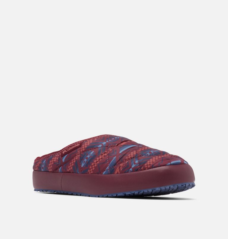 Women's Omni-Heat  Lazy Bend  Camper Slippers, Color: Deep Madeira, Beetroot, image 2