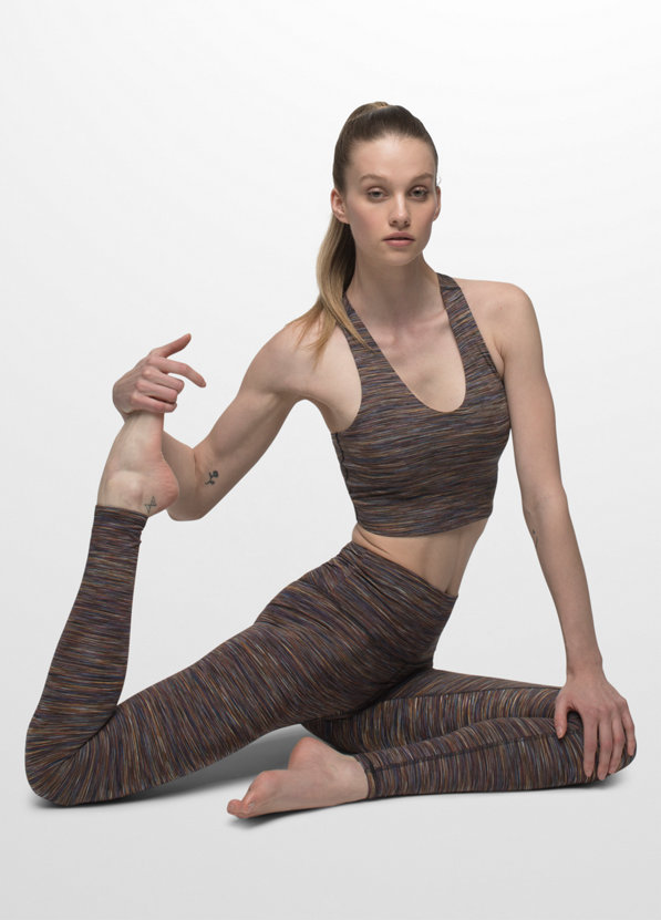 Prana, Pants & Jumpsuits, Prana Transform Legging Charcoal Stripe Small