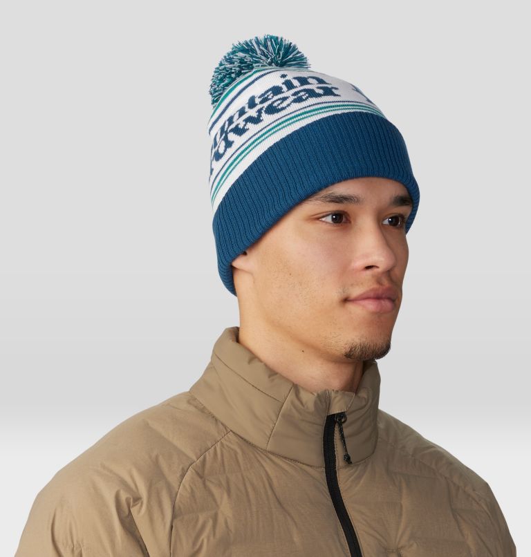 ApresPro Beanie, Color: Dark Caspian, image 5