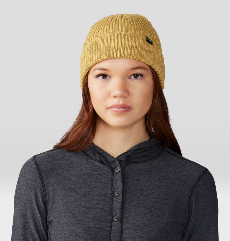 Core Rib Knit Hat - Yellow