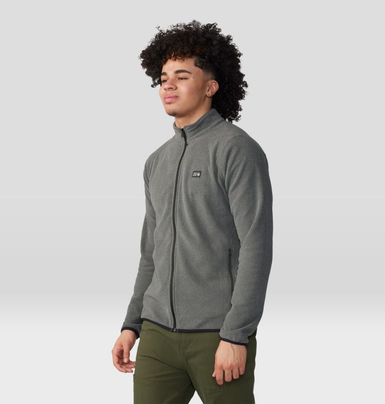 Manteau à fermeture éclair Microchill Homme, Color: Foil Grey Heather, image 7