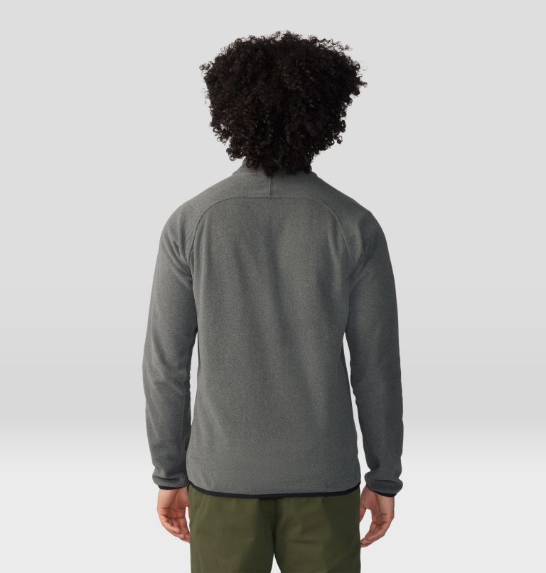Thumbnail: Men's Microchill Full Zip Jacket, Color: Foil Grey Heather, image 2
