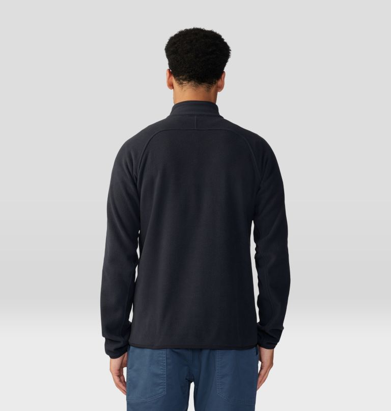 Men's Microchill 1/4 Zip Pullover, Color: Black, image 2