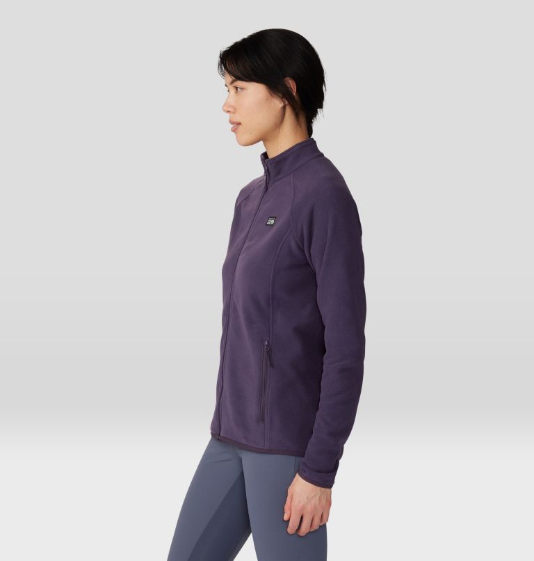 Thumbnail: Women's Microchill Full Zip Jacket, Color: Blurple, image 3