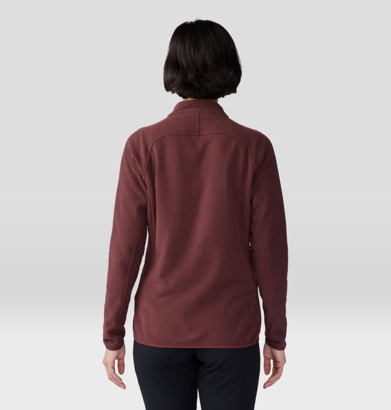 Women's Microchill Full Zip Jacket, Color: Washed Raisin, image 2