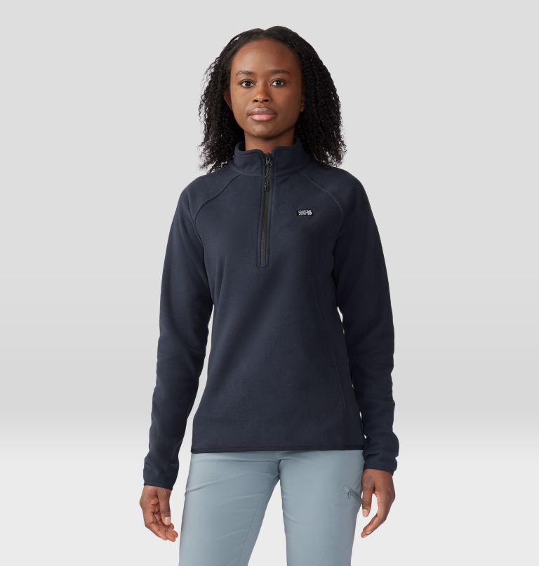 Women's black 2025 half zip pullover