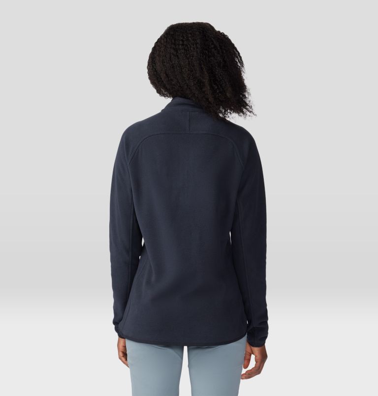 Women's Microchill 1/4 Zip Pullover, Color: Black, image 2