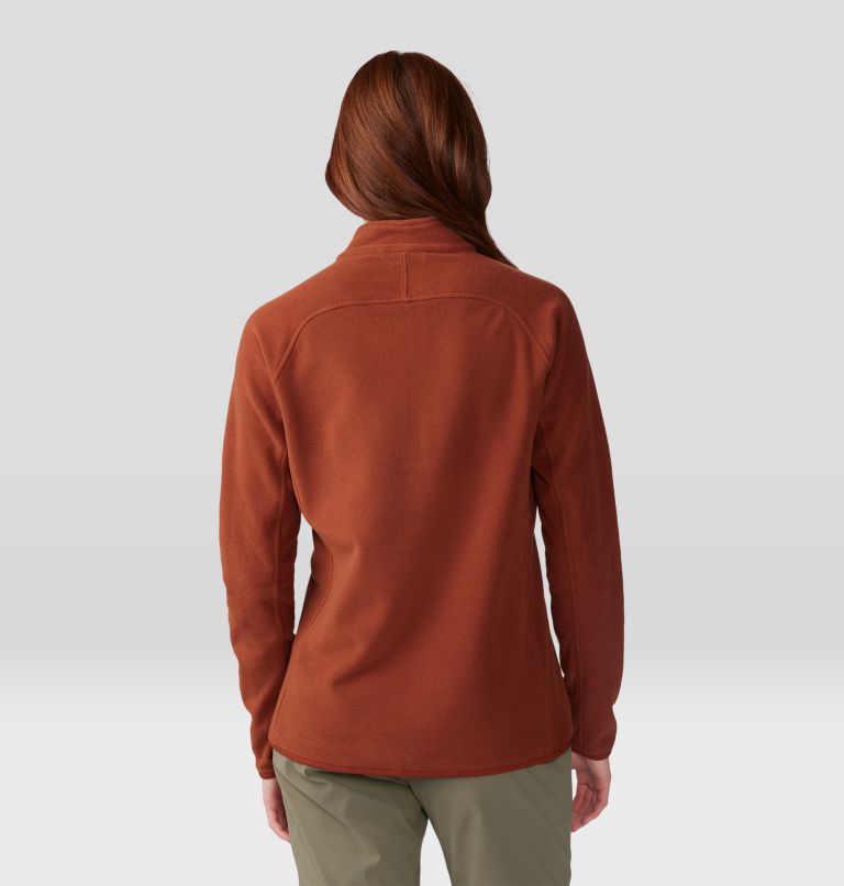 Women's Microchill 1/4 Zip Pullover, Color: Iron Oxide, image 2