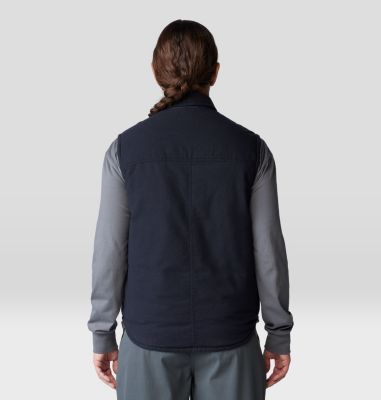 Women's Dolores Insulated Flannel Vest, Color: Black, image 10