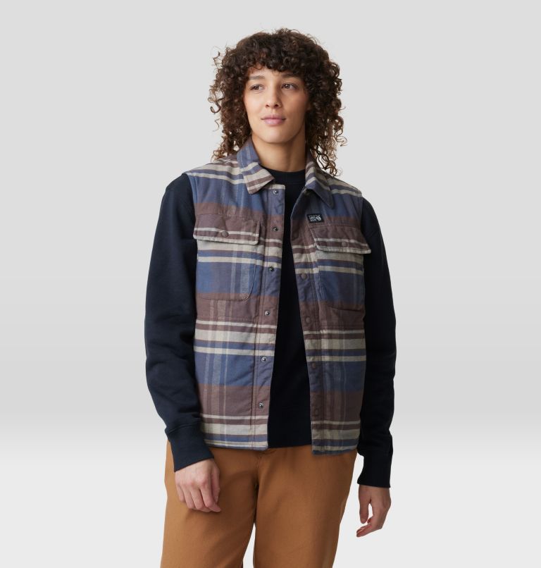 Women's Dolores™ Insulated Flannel Vest | Mountain Hardwear Women's Dolores™ Insulated Flannel Vest | Mountain Hardwear