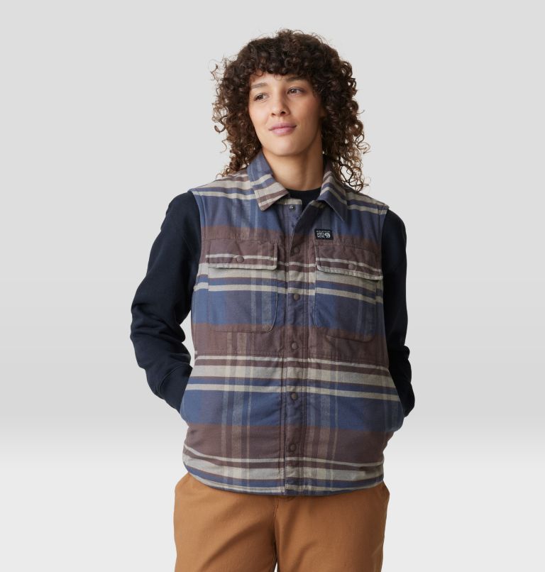 Women's Dolores™ Insulated Flannel Vest | Mountain Hardwear Women's Dolores™ Insulated Flannel Vest | Mountain Hardwear