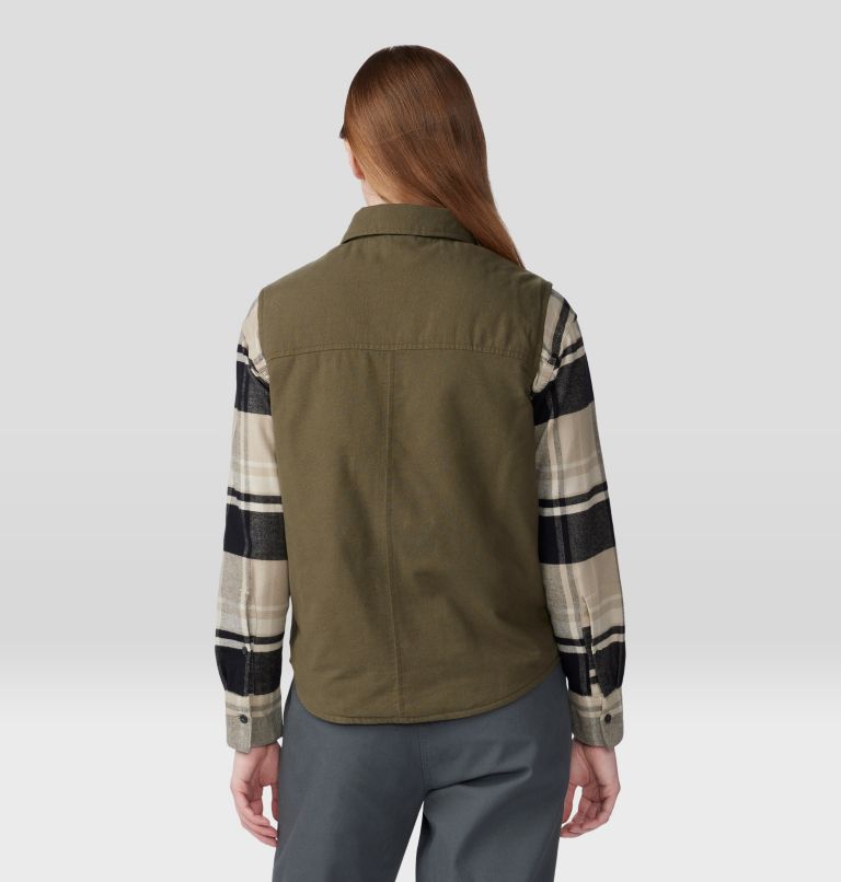 Women's Dolores™ Insulated Flannel Vest | Mountain Hardwear Women's Dolores™ Insulated Flannel Vest | Mountain Hardwear