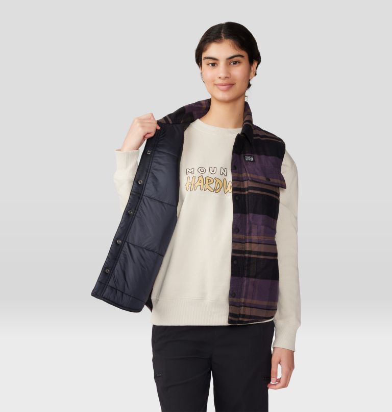 Women's Dolores™ Insulated Flannel Vest | Mountain Hardwear Women's Dolores™ Insulated Flannel Vest | Mountain Hardwear