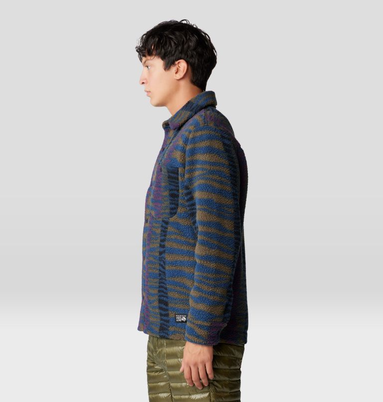 Men's HiCamp Shacket, Color: Ridgeline Ridge Stripe Print, image 3