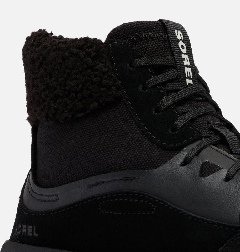 Thumbnail: Women's ONA 503 Mid Cozy Sneaker Boot, Color: Black, Black, image 9