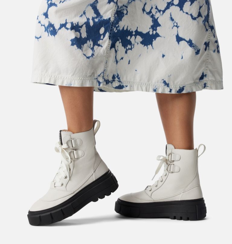 CARIBOU X Women's Lace Boot, Color: Sea Salt, Black, image 8