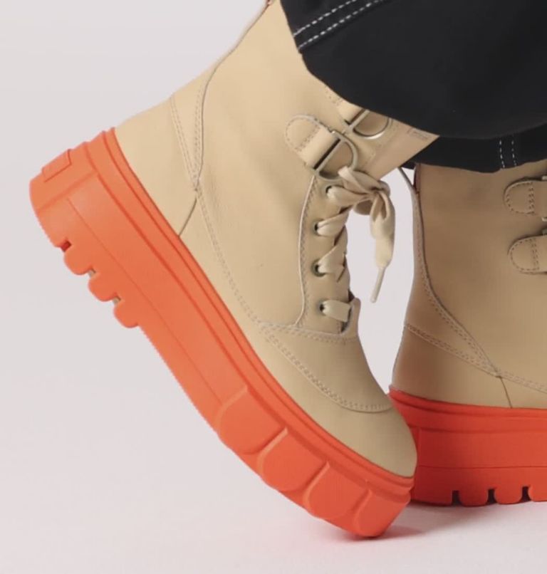 CARIBOU X Women's Lace Boot, Color: Ceramic, Optimized Orange