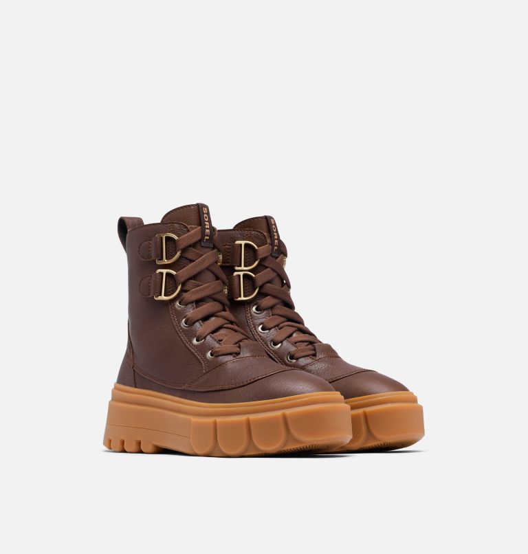 Women's Caribou X Boot Lace Waterproof Boot, Color: Tobacco, Gum, image 2