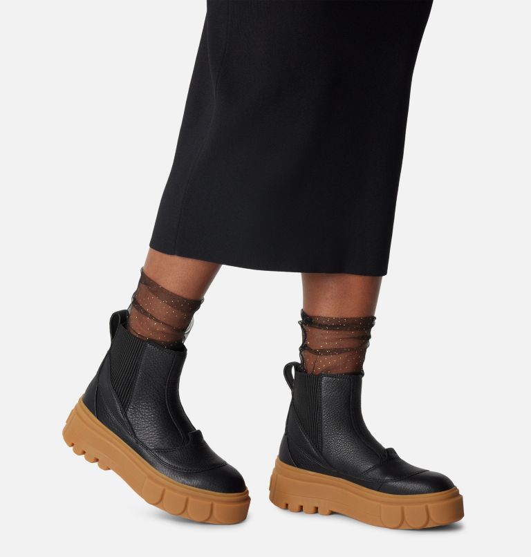 Thumbnail: Caribou X Boot Lace wasserdichter Stiefel für Frauen, Color: Black, Gum, image 7