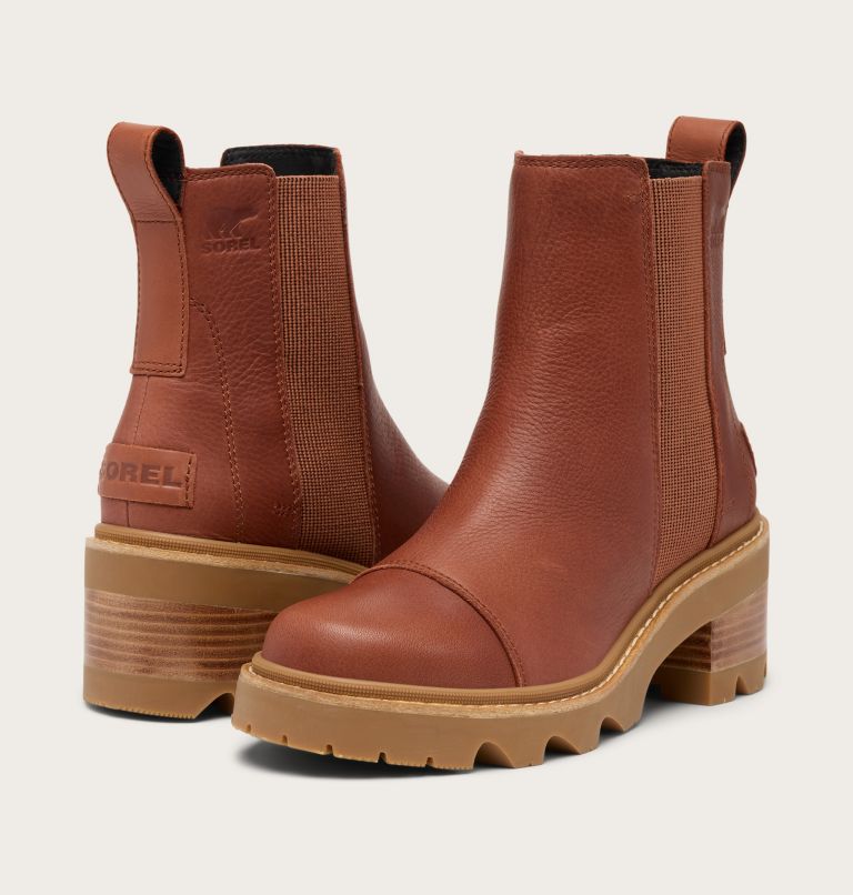 JOAN NOW Women's Chelsea Boot, Color: Rustic Brown, Gum 2, image 8