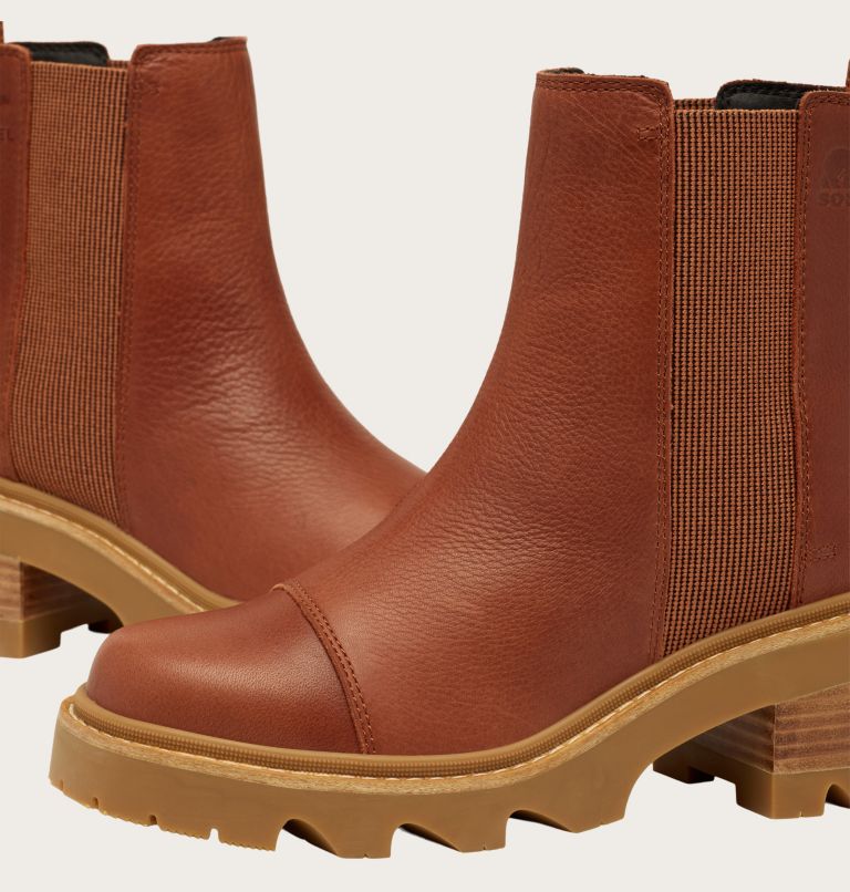JOAN NOW Women's Chelsea Boot, Color: Rustic Brown, Gum 2, image 9
