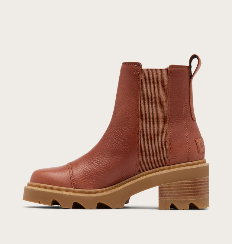 JOAN NOW Women's Chelsea Boot, Color: Rustic Brown, Gum 2, image 3