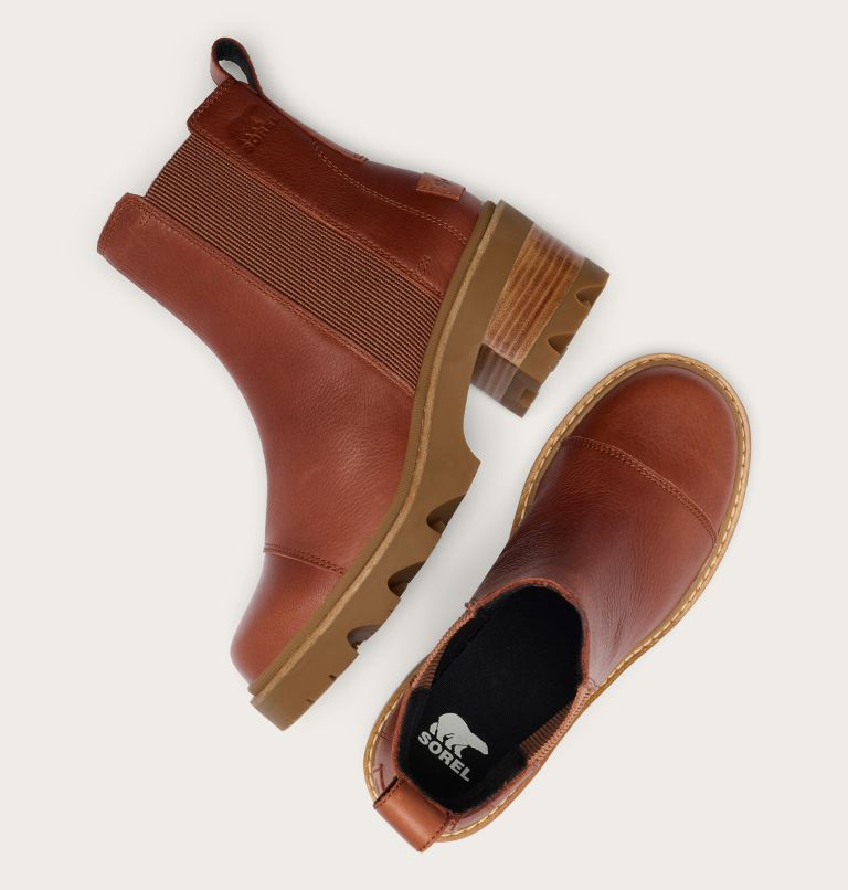 JOAN NOW Women's Chelsea Boot, Color: Rustic Brown, Gum 2, image 4