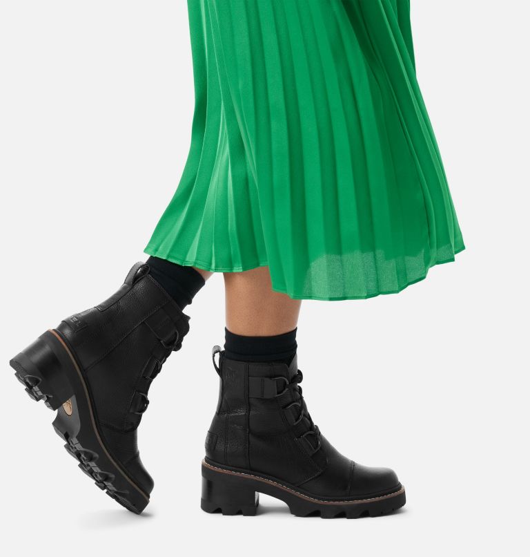Thumbnail: Women's Joan Now Lace Boot, Color: Black, Black, image 7
