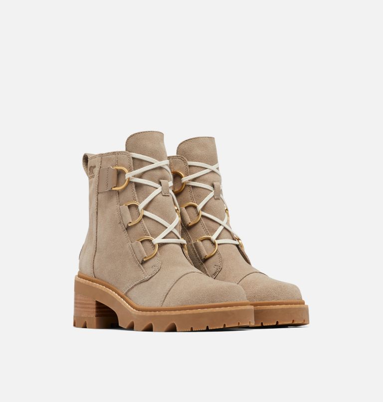 Women's Joan Now Lace Boot, Color: Omega Taupe, Gum, image 2