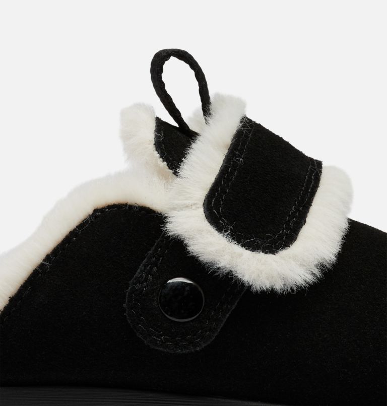 Women's Viibe Suede Cozy Clog, Color: Black, Natural, image 9