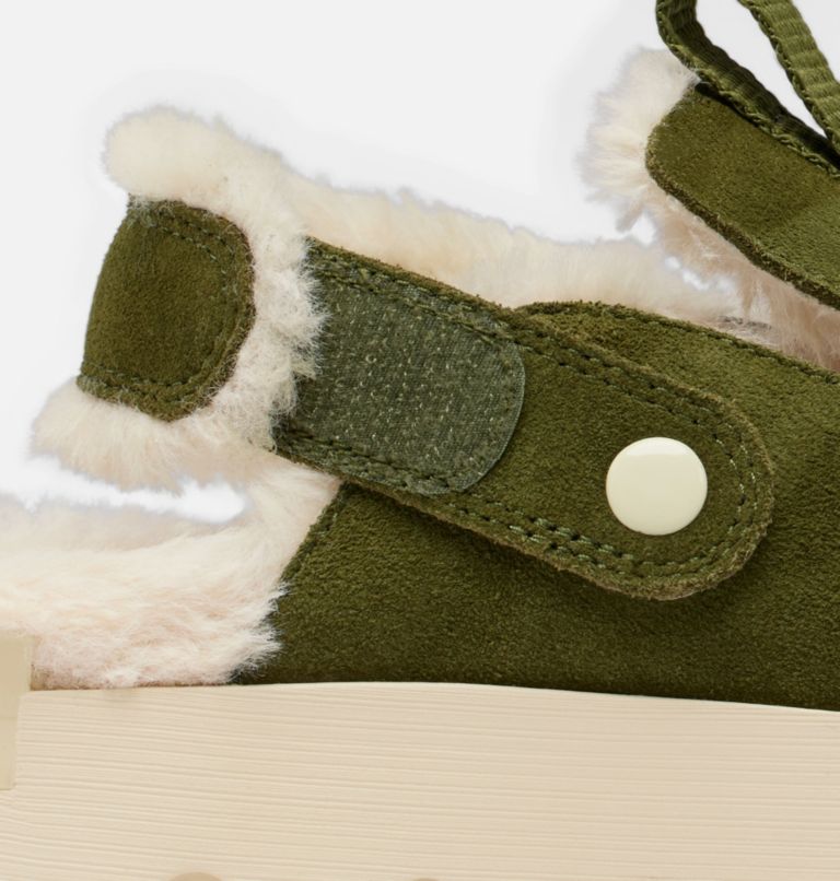 Green suede clogs online