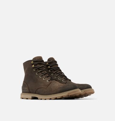 MADSON II Chore Men's Waterproof Boot, Color: Tobacco, Gum 10, image 2