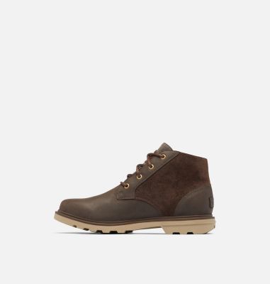 Men's Carson Chukka Boot, Color: Blackened Brown, Khaki, image 8