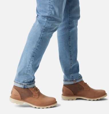 Men's Carson Chukka Boot, Color: Elk, Oatmeal